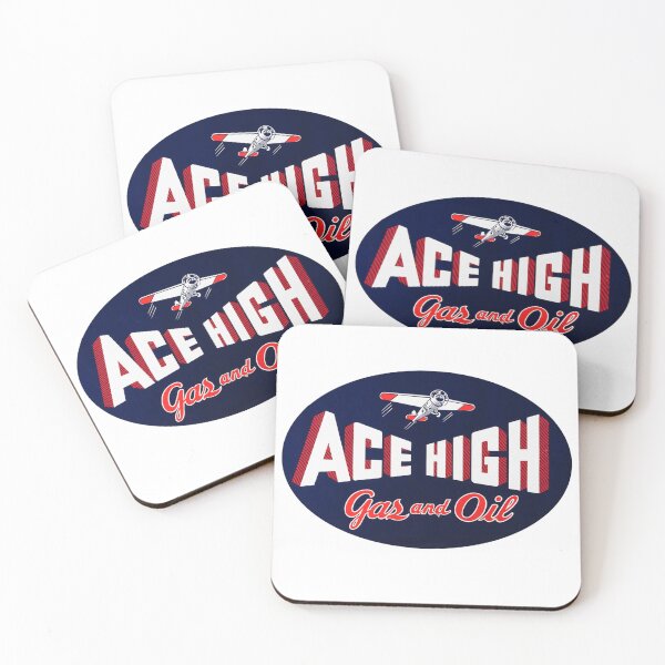 Item preview, Vintage Ace High Gas And Oil designed and sold by QuayTradingCo.