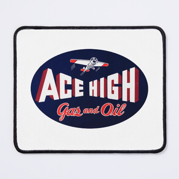 Item preview, Vintage Ace High Gas And Oil designed and sold by QuayTradingCo.