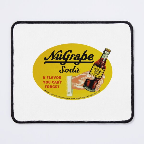 Item preview, Vintage NuGrape Soda - A Flavor You Can't Forget designed and sold by QuayTradingCo.