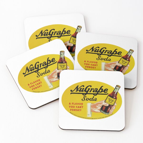Item preview, Vintage NuGrape Soda - A Flavor You Can't Forget designed and sold by QuayTradingCo.