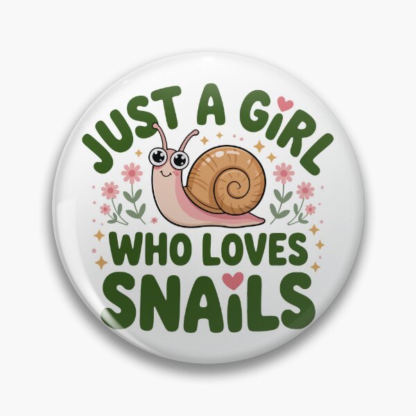 Item preview, Just a girl who loves snails designed and sold by jkrphoto.