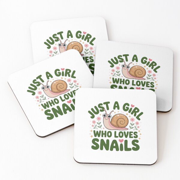 Item preview, Just a girl who loves snails designed and sold by jkrphoto.
