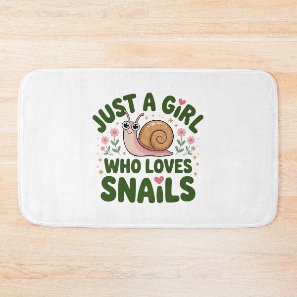 Item preview, Just a girl who loves snails designed and sold by jkrphoto.