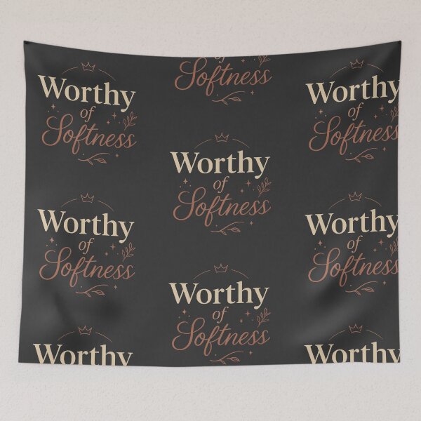 Item preview, Worthy of Softness – Royal Feminine Healing & Identity Design designed and sold by astersgraphics.