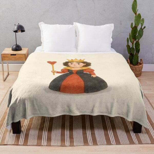 Item preview, Fierce Queen with Crown and Heart Wand - Wonderland Inspired Art designed and sold by 良心創作.
