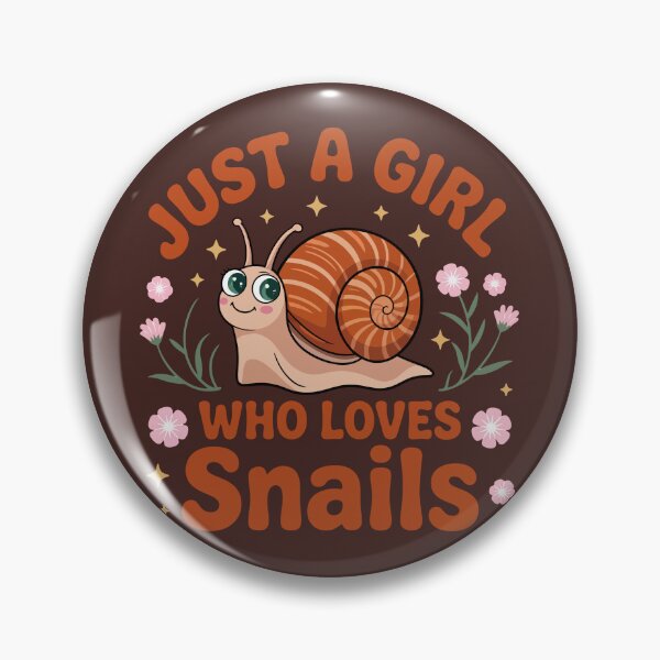 Item preview, Just a girl who loves snails designed and sold by jkrphoto.
