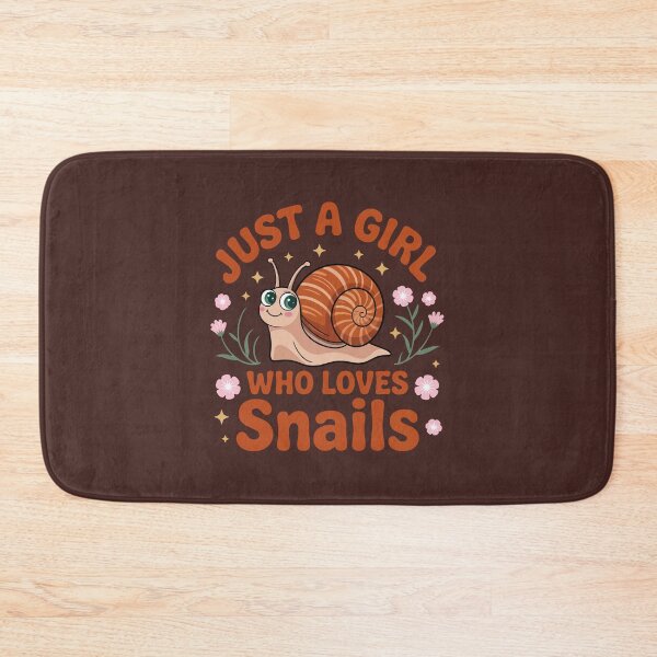 Item preview, Just a girl who loves snails designed and sold by jkrphoto.