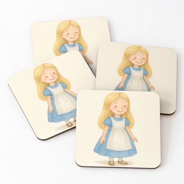 Item preview, Alice in Wonderland Inspired Cute Cartoon Illustration designed and sold by 良心創作.