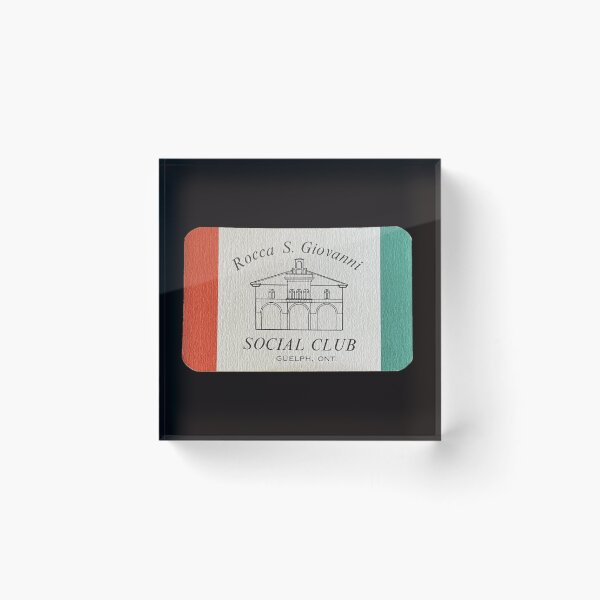 Item preview, Rocca San Giovanni Social Club, Guelph, Ontario designed and sold by Pitrener.