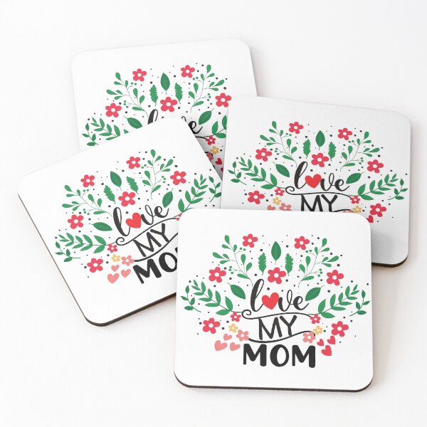 Item preview, Love My Mom | flowers market draw | Mother's Day Gift Design designed and sold by PnrArtDesign.