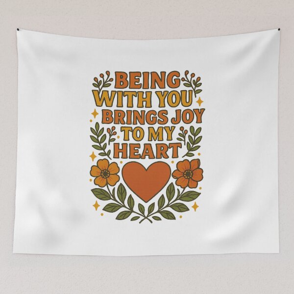 Item preview, Being With You Joy designed and sold by IllustrifyArts.
