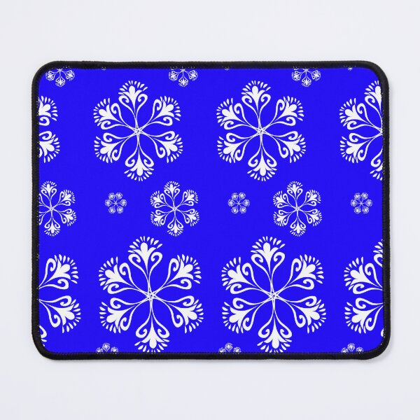 Item preview, Floral damask pattern l damask repeat pattern with beautiful flowers design designed and sold by MonoDigitalArt.