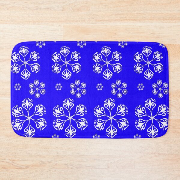 Item preview, Floral damask pattern l damask repeat pattern with beautiful flowers design designed and sold by MonoDigitalArt.