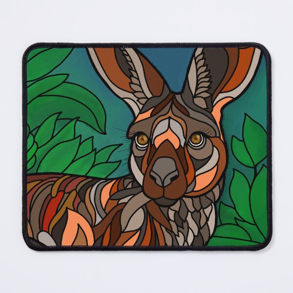 Item preview, Wildlife Faces V2: Kangaroo designed and sold by Waubamik Perry.