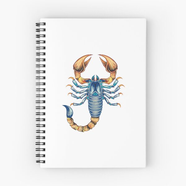 Item preview, Aggressive Dangerous blue Scorpion, Predatory animal in a danger pose, scorpion with its tail raised, showcasing its stinger designed and sold by Danler.