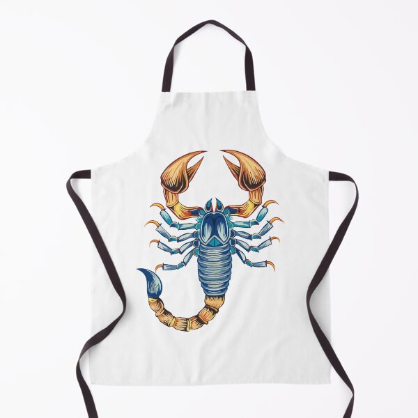 Item preview, Aggressive Dangerous blue Scorpion, Predatory animal in a danger pose, scorpion with its tail raised, showcasing its stinger designed and sold by Danler.