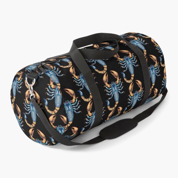 Item preview, Aggressive Dangerous blue Scorpion, Predatory animal in a danger pose, scorpion with its tail raised, showcasing its stinger designed and sold by Danler.