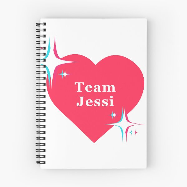 Item preview, Team Jessi Retro Heart Sticker designed and sold by Elizabeths Epothecary.