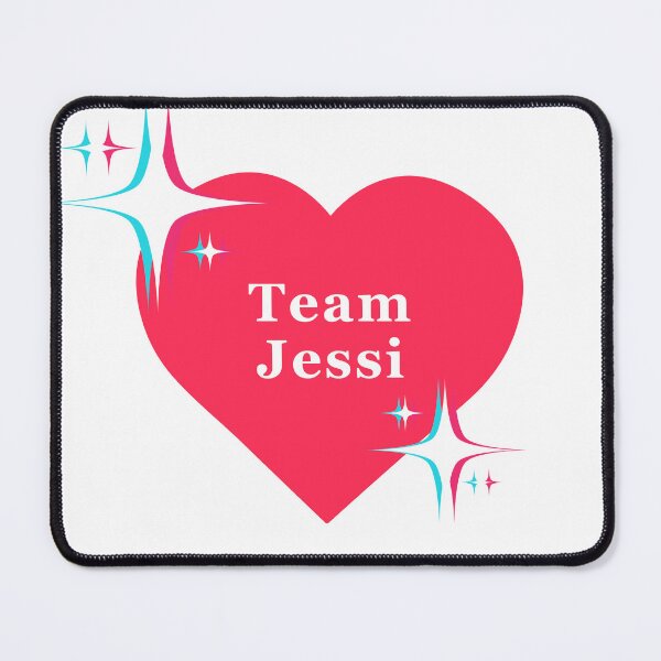 Item preview, Team Jessi Retro Heart Sticker designed and sold by Elizabeths Epothecary.