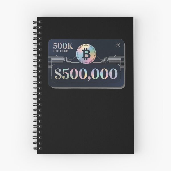 Item preview, Bitcoin welcome to the 500k club, bitcoin crypto designed and sold by NoetherSym.