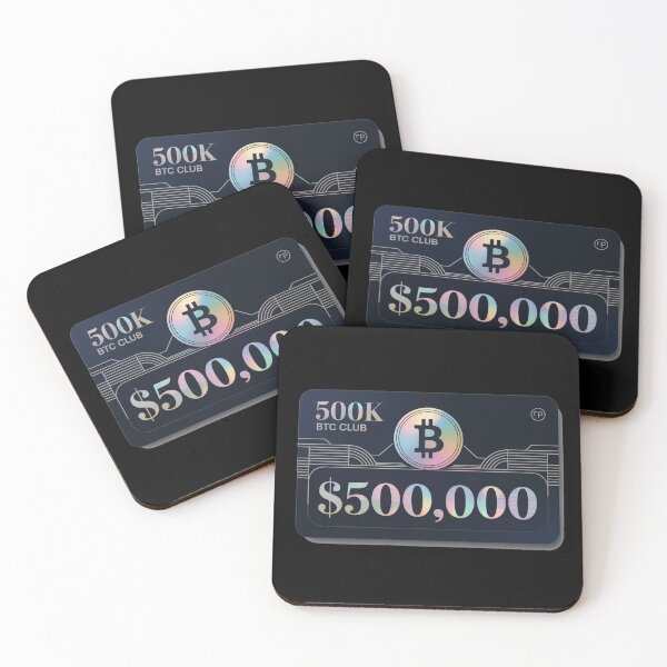 Item preview, Bitcoin welcome to the 500k club, bitcoin crypto designed and sold by NoetherSym.