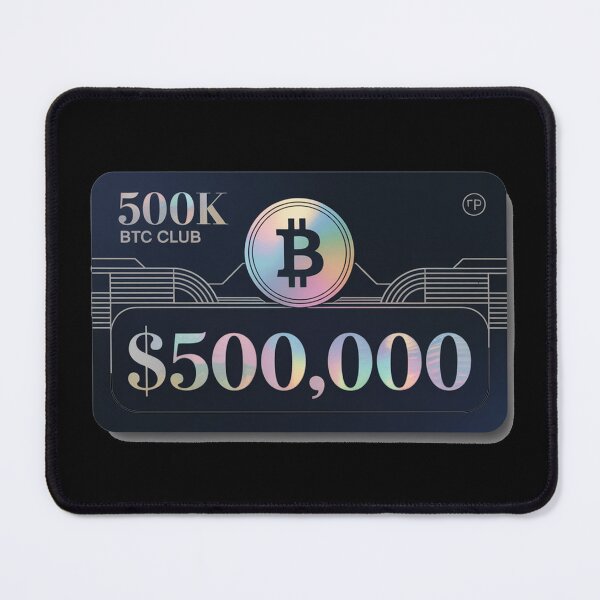 Item preview, Bitcoin welcome to the 500k club, bitcoin crypto designed and sold by NoetherSym.