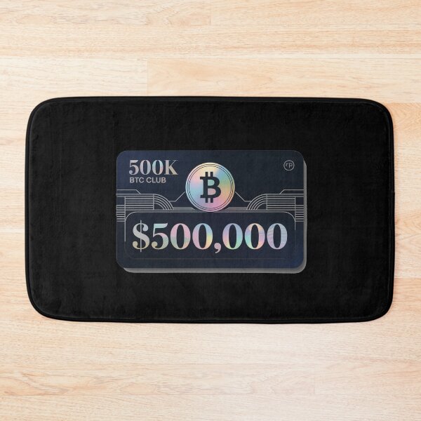 Item preview, Bitcoin welcome to the 500k club, bitcoin crypto designed and sold by NoetherSym.