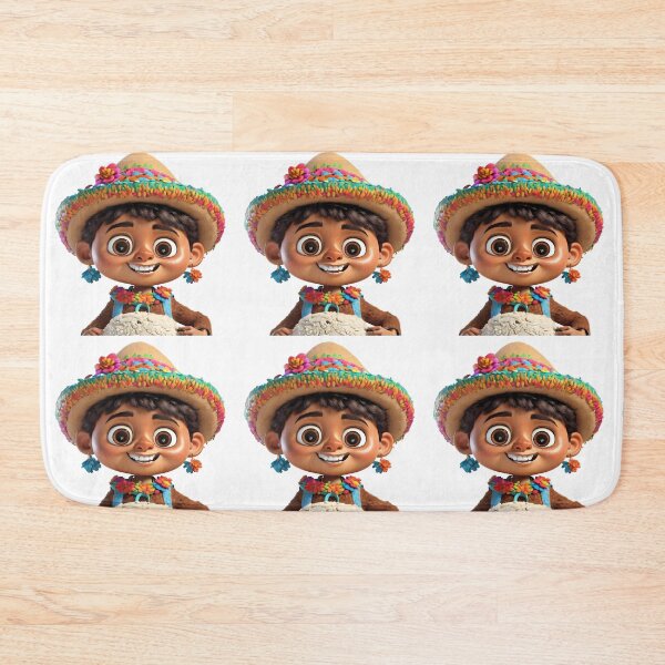 Item preview, Cheerful Boy with Colorful Sombrero designed and sold by ART ATTACK ZONE.