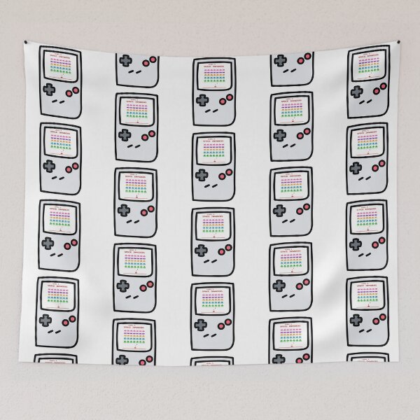 Item preview, Gameboy space invaders designed and sold by KetiaArtWorld.