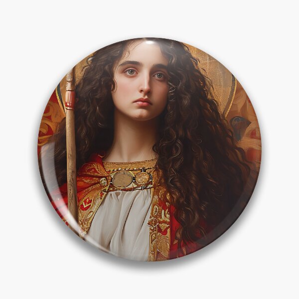 Item preview, Saint Adela of Normandy designed and sold by SanctifiedSouls.