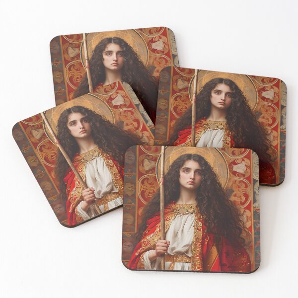 Item preview, Saint Adela of Normandy designed and sold by SanctifiedSouls.