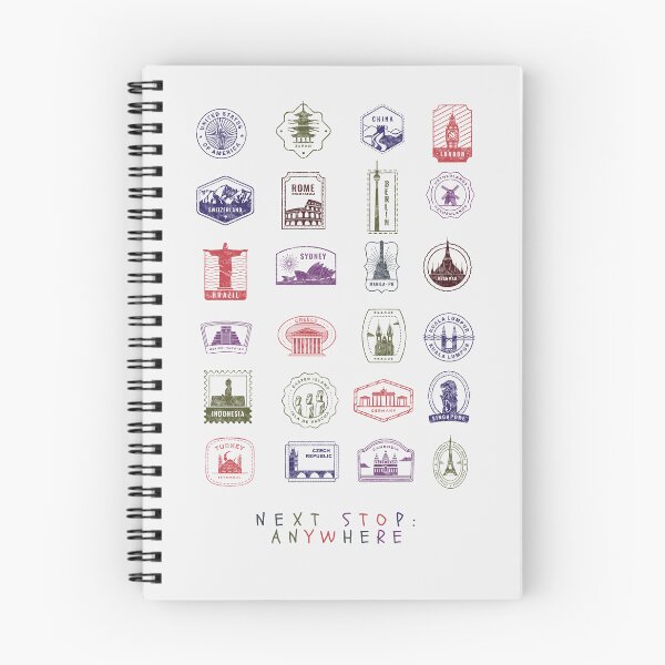 Item preview, Nex stop: anywhere - Travel Inspired design designed and sold by HolaNomad.