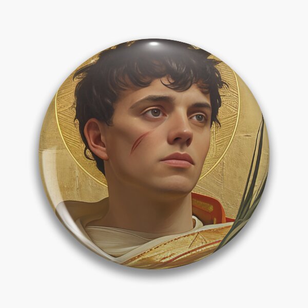 Item preview, Saint Stephen designed and sold by SanctifiedSouls.
