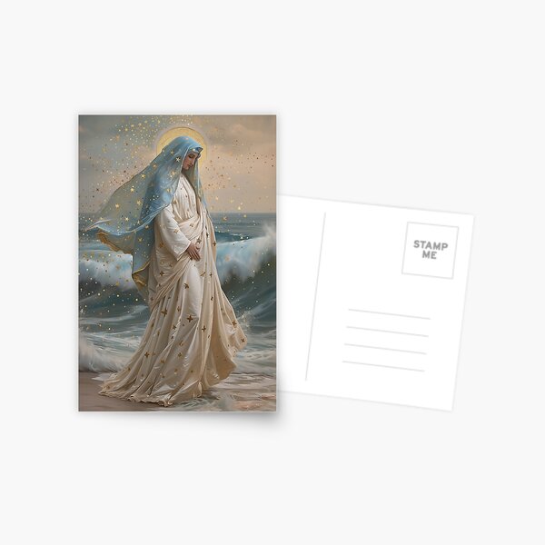 Item preview, Ocean's Embrace - Devotion to Our Lady designed and sold by SanctifiedSouls.