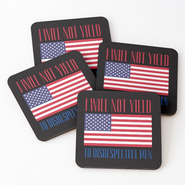 Item preview, I Will Not Yield To Disrespectful Men  designed and sold by Pishpunta.
