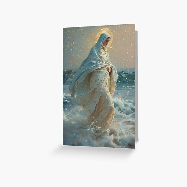 Item preview, Guiding Light - Our Lady, Star of the Sea designed and sold by SanctifiedSouls.