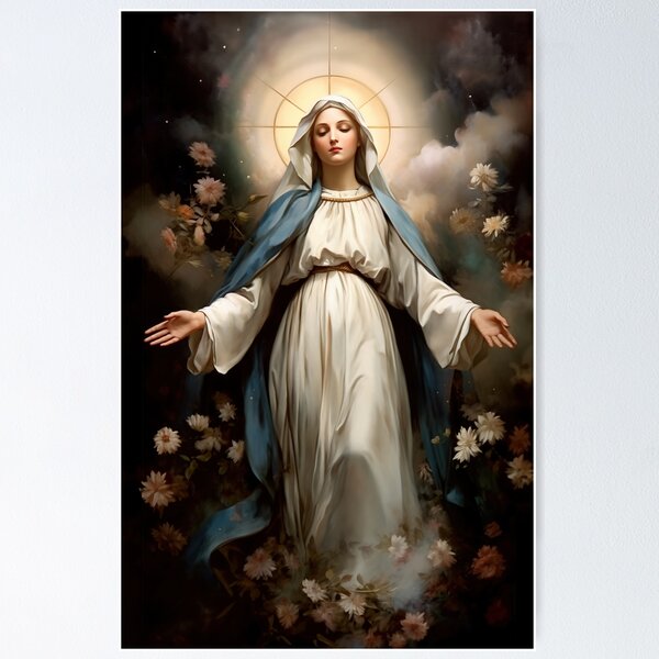 Item preview, Ethereal Beauty - The Immaculate Mother designed and sold by SanctifiedSouls.