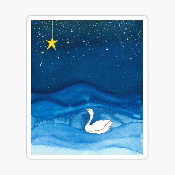 Item preview, El único cisne en el mar designed and sold by La Seconde Vie de Suzie.