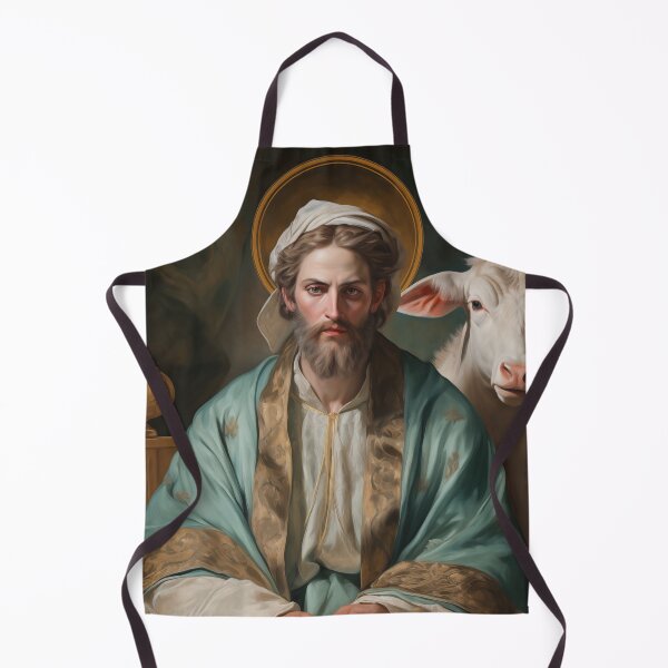Item preview, Saint Luke the Evangelist designed and sold by SanctifiedSouls.
