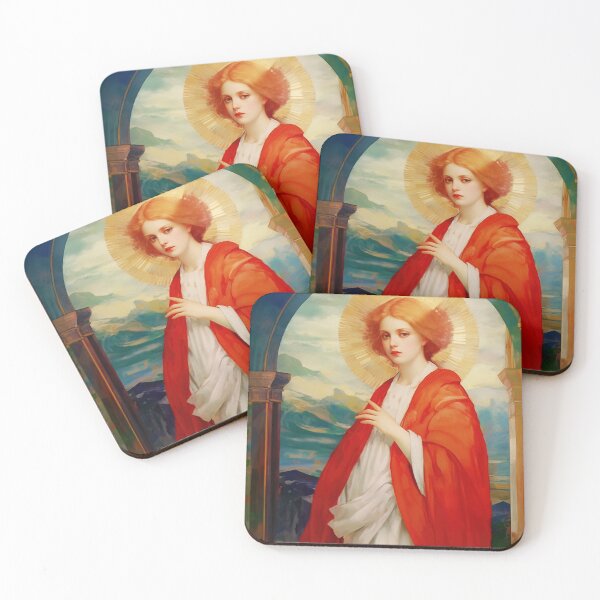 Item preview, Saint Bibiana designed and sold by SanctifiedSouls.