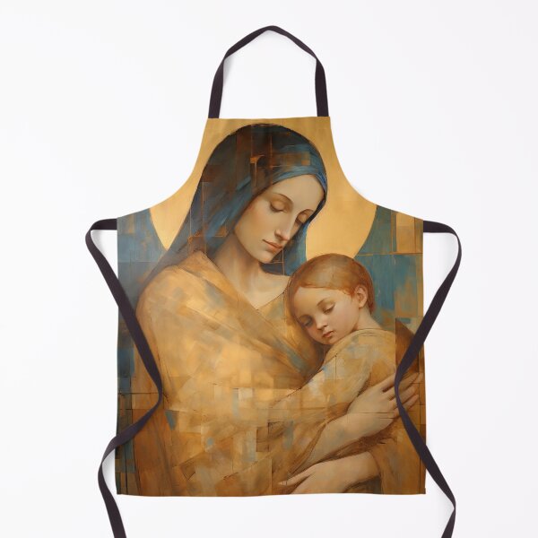 Item preview, Heavenly Connection - Mary and the Divine Son designed and sold by SanctifiedSouls.
