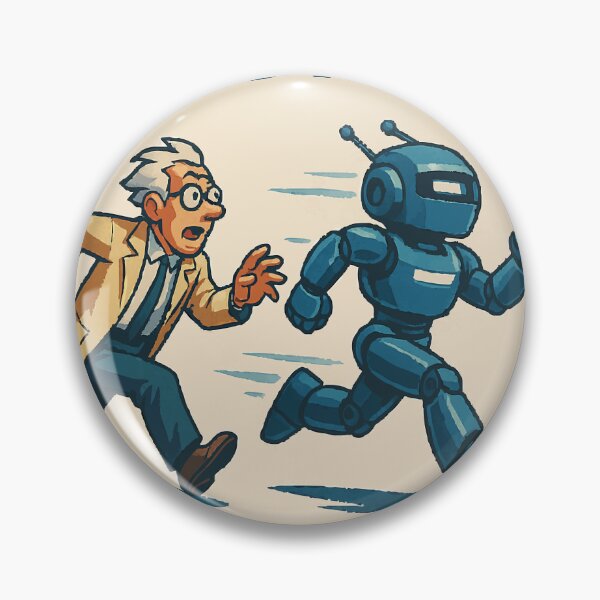 Item preview, Runaway Robotics Logo designed and sold by AbstractAnom.
