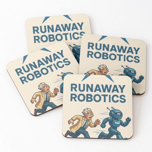 Item preview, Runaway Robotics Logo designed and sold by AbstractAnom.