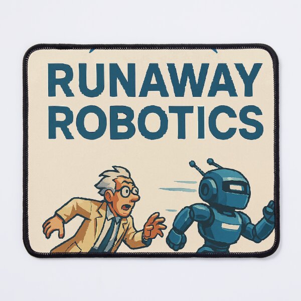 Item preview, Runaway Robotics Logo designed and sold by AbstractAnom.