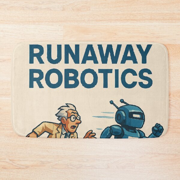 Item preview, Runaway Robotics Logo designed and sold by AbstractAnom.