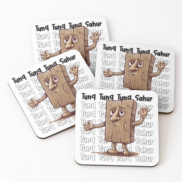Item preview, Tung Tung Tung Sahur cartoonish Italian brainrot designed and sold by EmeraldeaArt.