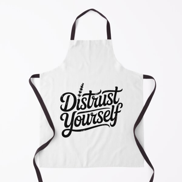 Item preview, Distrust Yourself Black & White designed and sold by Peter Stawicki.