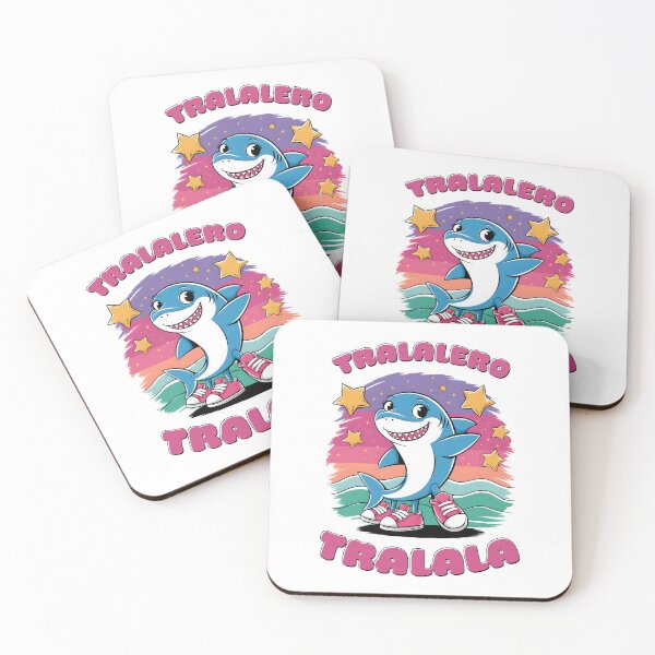 Item preview, Tralalero Tralala Shark in Shoes – Cartoon Fun Illustration designed and sold by EmeraldeaArt.