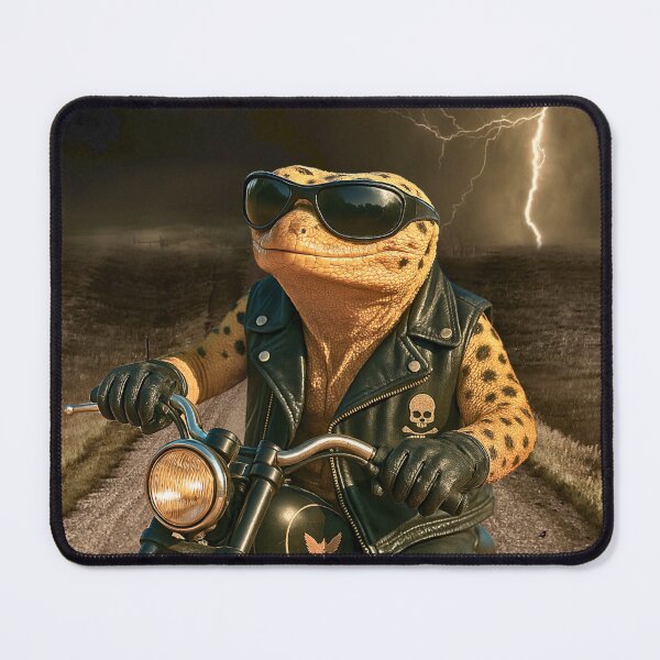 Item preview, Rebel Gecko: Road Warrior designed and sold by CraftyrCreator.