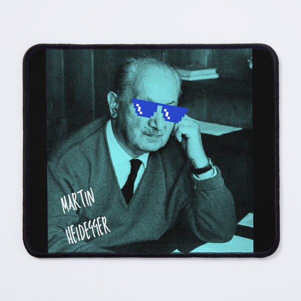 Item preview, MARTIN HEIDEGGER - glasses - funny philosophy - gift - swag designed and sold by PHILOSOPHY-SWAG.